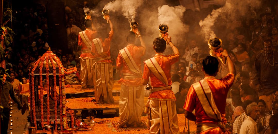 Discover the Evening Ganga Aarti at Dashashwamedh Ghat